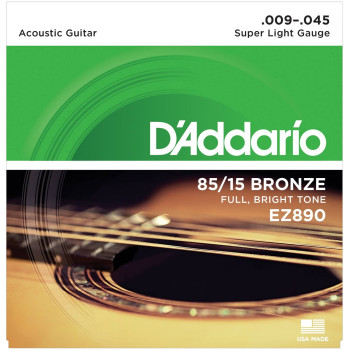 D'ADDARIO EZ890 - Струны для акустической гитары