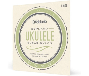 D'ADDARIO EJ65 S - Струны для укулеле сопрано