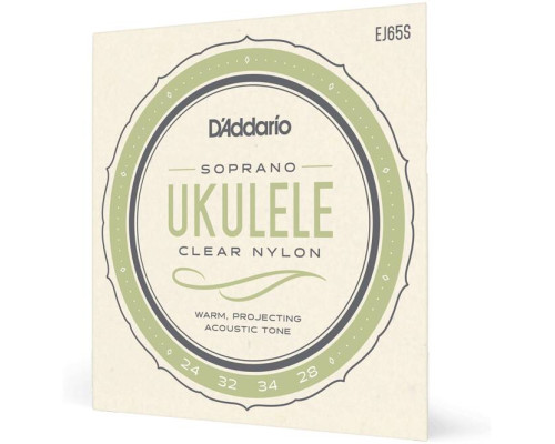 D'ADDARIO EJ65 S - Струны для укулеле сопрано D'ADDARIO EJ65 S - Струны для укулеле сопрано