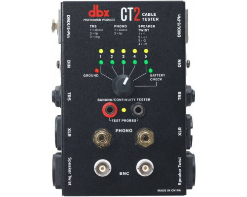 DBX CT2 - Кабельный тестер DBX CT2 - Кабельный тестер