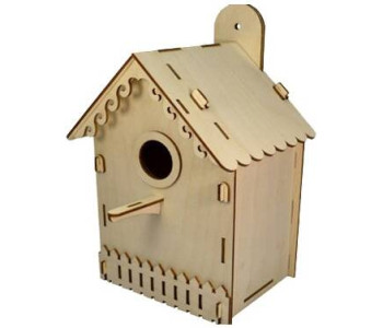 Конструктор блочный POLLY Домик для птиц
