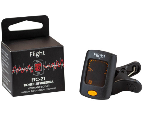 FLIGHT FTC 21 - Тюнер хроматический FLIGHT FTC 21 - Тюнер хроматический