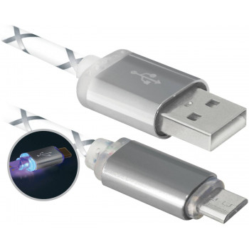 DEFENDER USB08-03LT серый - Цифровой кабель Дефендер