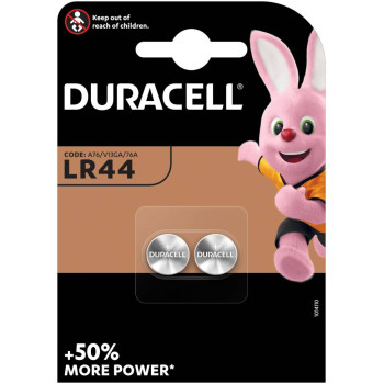DURACELL LR44 уп 2 шт - Батарейка тип Таблетка DURACELL LR44 уп 2 шт - Батарейка тип Таблетка
