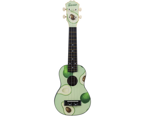 TERRIS PLUS-70 AVOCADO - Укулеле сопрано TERRIS PLUS-70 AVOCADO - Укулеле сопрано