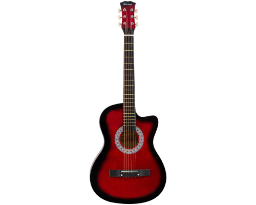 TERRIS TF-3802C RD - Гитара акустическая шестиструнная TERRIS TF-3802C RD - Гитара акустическая шестиструнная