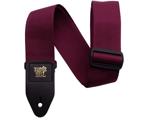 ERNIE BALL 4047 PolyPro Burgundy - Ремень для гитары