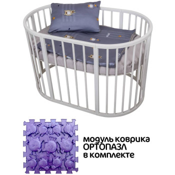 ВОМБАТИК Nature Collection Мишки (серый) - Комплект постельного белья ВОМБАТИК Nature Collection Мишки (серый) - Комплект постельного белья