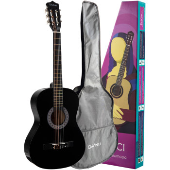 DAVINCI DC-50A BK + Bag - Гитара классическая в наборе DAVINCI DC-50A BK + Bag - Гитара классическая в наборе