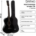 DAVINCI Набор Гитара акустическая DF-50A BK + Bag DAVINCI Набор Гитара акустическая DF-50A BK + Bag