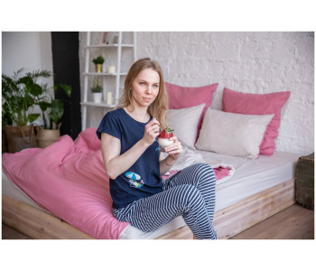 PANACOTTI Color Line Cranberry - Комплект постельного белья Семейный PANACOTTI Color Line Cranberry - Комплект постельного белья Семейный