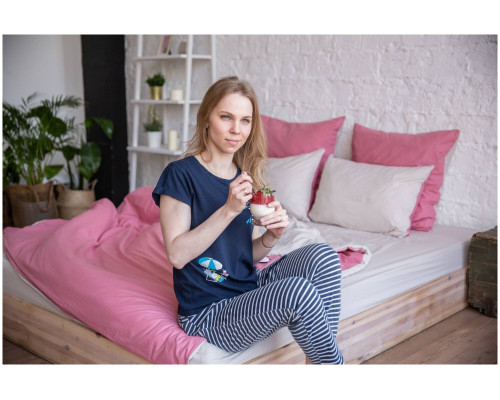 PANACOTTI Color Line Cranberry - Комплект постельного белья Семейный PANACOTTI Color Line Cranberry - Комплект постельного белья Семейный