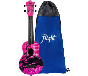 FLIGHT ULTRA S-40 Pink Rules - Укулеле сопрано FLIGHT ULTRA S-40 Pink Rules - Укулеле сопрано