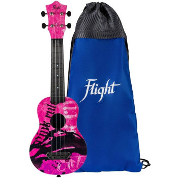 FLIGHT ULTRA S-40 Pink Rules - Укулеле сопрано FLIGHT ULTRA S-40 Pink Rules - Укулеле сопрано
