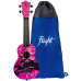 FLIGHT ULTRA S-40 Pink Rules - Укулеле сопрано FLIGHT ULTRA S-40 Pink Rules - Укулеле сопрано