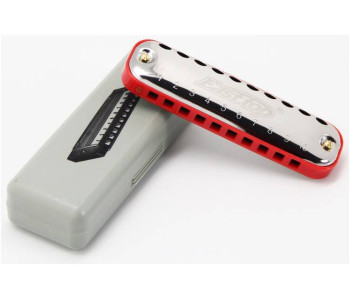 EASTTOP T10-1 C RED COMB - Губная гармоника диатоническая
