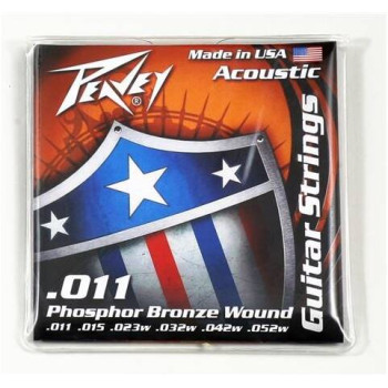 PEAVEY Phosphor Bronze-Balanced 11s - Струны PEAVEY Phosphor Bronze-Balanced 11s - Струны