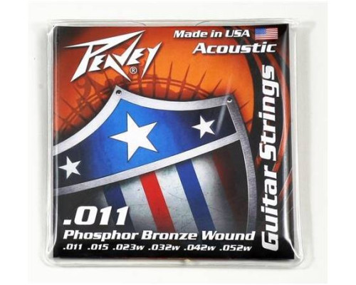 PEAVEY Phosphor Bronze-Balanced 11s - Струны PEAVEY Phosphor Bronze-Balanced 11s - Струны
