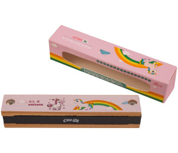 BEE DF16W PINK - Губная гармоника тремоло BEE DF16W PINK - Губная гармоника тремоло