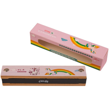 BEE DF16W PINK - Губная гармоника тремоло