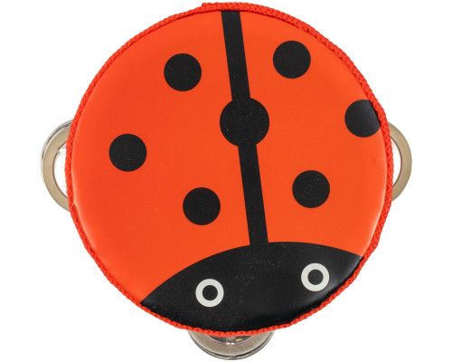 BEE DF601A Ladybug - Тамбурин с мембраной BEE DF601A Ladybug - Тамбурин с мембраной
