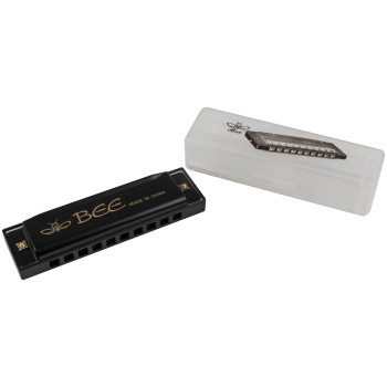 BEE DF10A-1 BLACK - Губная гармоника диатоническая BEE DF10A-1 BLACK - Губная гармоника диатоническая