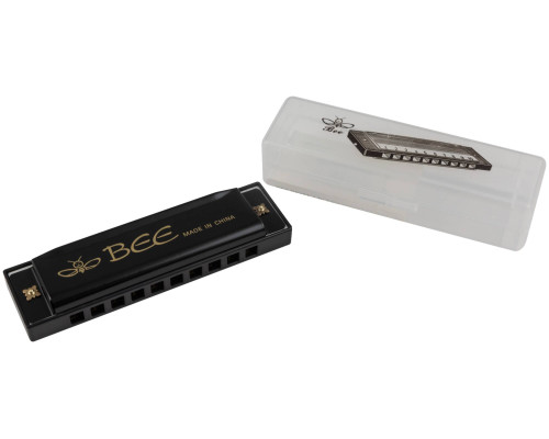 BEE DF10A-1 BLACK - Губная гармоника диатоническая BEE DF10A-1 BLACK - Губная гармоника диатоническая