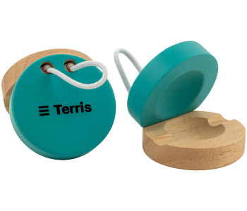 TERRIS CNT-MWC lake blue - Кастаньеты деревянные TERRIS CNT-MWC lake blue - Кастаньеты деревянные