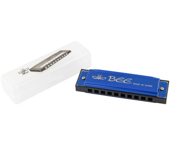 BEE DF10A-1 BLUE - Губная гармоника диатоническая
