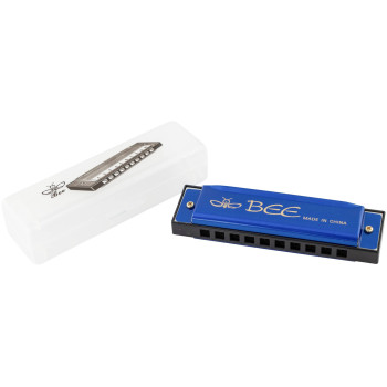 BEE DF10A-1 BLUE - Губная гармоника диатоническая BEE DF10A-1 BLUE - Губная гармоника диатоническая