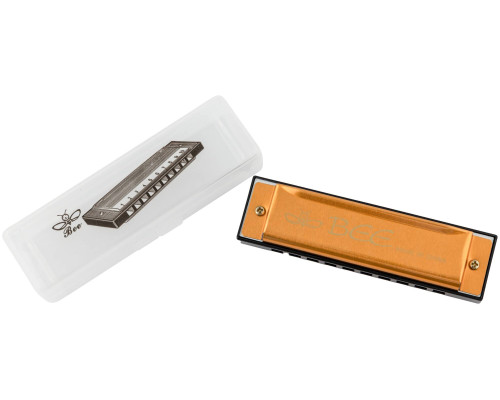 BEE DF10A-1 GOLD - Губная гармоника диатоническая BEE DF10A-1 GOLD - Губная гармоника диатоническая