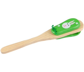 BEE DF301B Bunny - Кастаньеты на ручке BEE DF301B Bunny - Кастаньеты на ручке