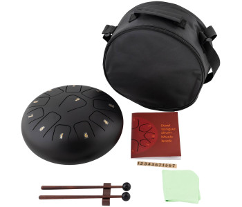 BEE DF1104 BLACK - Барабан язычковый Глюкофон BEE DF1104 BLACK - Барабан язычковый Глюкофон