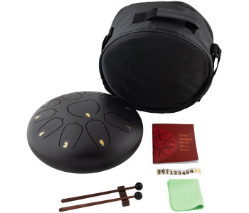 BEE DF1107 BLACK - Барабан язычковый Глюкофон BEE DF1107 BLACK - Барабан язычковый Глюкофон