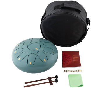 BEE DF1107 GREEN - Барабан язычковый Глюкофон BEE DF1107 GREEN - Барабан язычковый Глюкофон