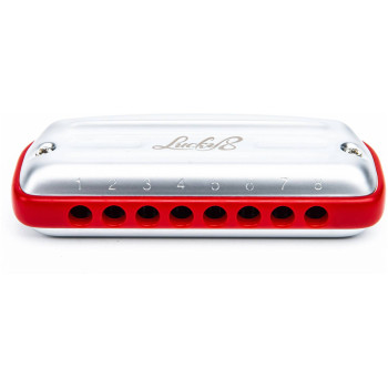 EASTTOP LUCKY 8 RED COMB - Губная гармоника диатоническая EASTTOP LUCKY 8 RED COMB - Губная гармоника диатоническая
