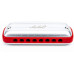 EASTTOP LUCKY 8 RED COMB - Губная гармоника диатоническая EASTTOP LUCKY 8 RED COMB - Губная гармоника диатоническая