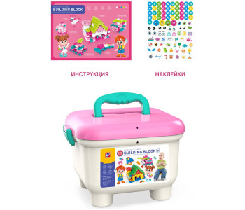 Конструктор ГЛАВИГРУШКА 230 деталей СM 4083 блочный 230 деталей