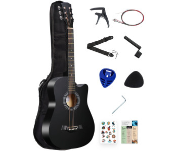 DAVINCI Набор Гитара акустическая DF-100C BK PACK DAVINCI Набор Гитара акустическая DF-100C BK PACK