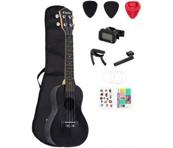 TERRIS PLUC-23 BK PACK - Укулеле комплект TERRIS PLUC-23 BK PACK - Укулеле комплект