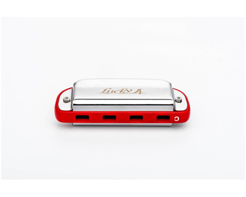 EASTTOP LUCKY 4 RED COMB - Губная гармоника диатоническая EASTTOP LUCKY 4 RED COMB - Губная гармоника диатоническая