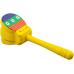 BEE DF301 Yellow - Кастаньеты на ручке BEE DF301 Yellow - Кастаньеты на ручке