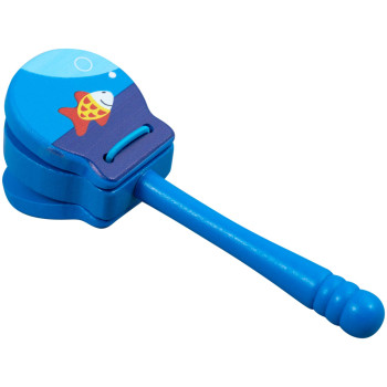 BEE DF301 Blue - Кастаньеты на ручке BEE DF301 Blue - Кастаньеты на ручке