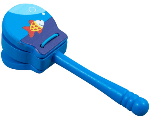 BEE DF301 Blue - Кастаньеты на ручке BEE DF301 Blue - Кастаньеты на ручке