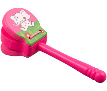BEE DF301 Pink - Кастаньеты на ручке BEE DF301 Pink - Кастаньеты на ручке
