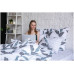 PANACOTTI 175x215 Sweet Line Leaves - Пододеяльник на молнии PANACOTTI 175x215 Sweet Line Leaves - Пододеяльник на молнии