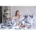 PANACOTTI 175x215 Sweet Line Leaves - Пододеяльник на молнии PANACOTTI 175x215 Sweet Line Leaves - Пододеяльник на молнии