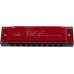 BEE DF10A-1 RED - Губная гармоника диатоническая BEE DF10A-1 RED - Губная гармоника диатоническая