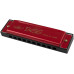BEE DF10A-1 RED - Губная гармоника диатоническая BEE DF10A-1 RED - Губная гармоника диатоническая