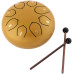 BEE DF1101 YELLOW - Барабан язычковый Глюкофон BEE DF1101 YELLOW - Барабан язычковый Глюкофон